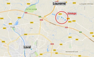 Le site Echologia, près de Laval, en Mayenne.