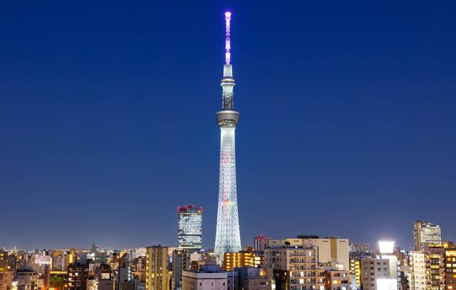 Le Tokyo Skytree au Japon.