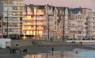 La station balnéaire des Sables-D'Olonne en Vendée