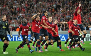 Lille s'est qualifié pour la phase de poules de la Ligue des champions grâce à sa victoire 2-0 (après prolongation) mercredi face au FC Copenhague lors des barrages retour (défaite 1-0 à l'aller).