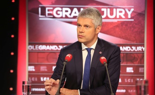 Laurent Wauquiez, candidat à la président LR, invité du «Grand jury» de RTL-Le Figaro-LCI, le 29 octobre 2017.