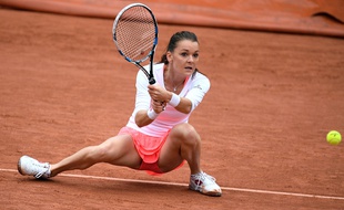 La Polonaise Agnieszka Radwanska, le 31 mai 2016, à Roland-Garros.