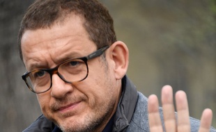 L'acteur et réalisateur Dany Boon, à l'enterrement d'Agnès Varda, le 2 avril 2019 à Paris