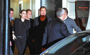 Brad Pitt et Angelina Jolie à Paris, juin 2013