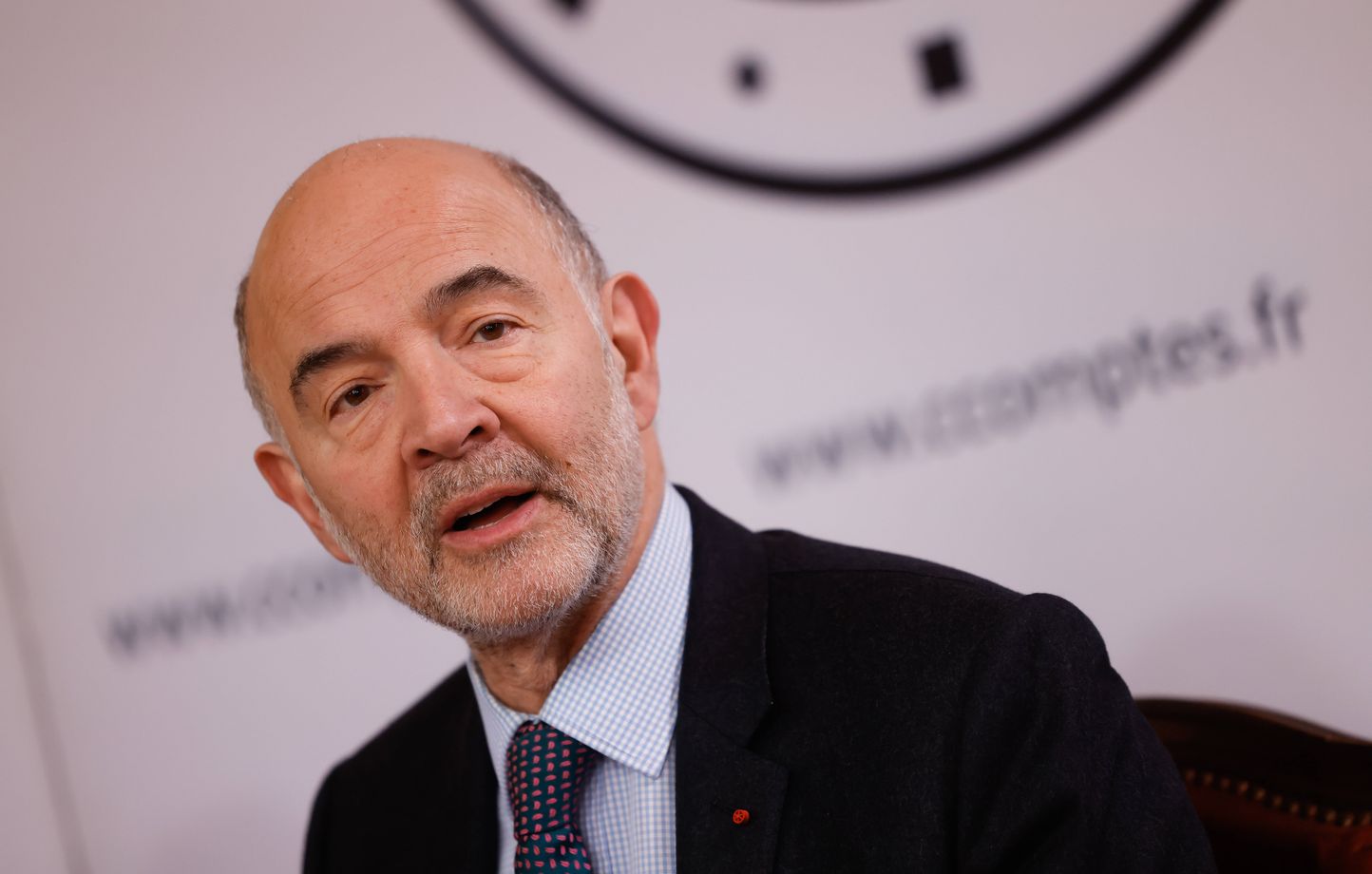 Le premier président de la Cour des comptes, Pierre Moscovici, à Paris le 18 janvier 2023.