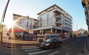 Des logements en construction sur la Côte d'Azur (Archives)