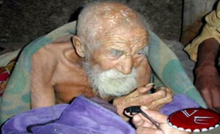 Plusieurs sites ont attribué cette photo pour parler d'une fausse information à propos d'homme âgé de 179 ans en Inde - Eddenya.com