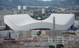 Le Vélodrome à Marseille.