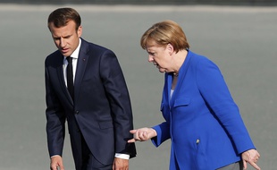 Emmanuel Macron et Angela Merkel en juillet 2018.