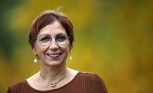 Anne Vignot, candidate EELV à la mairie de Besançon, en mars dernier.