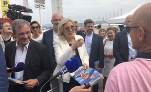 Thierry Mariani a reçu le soutien de Marine Le Pen ce jeudi en Paca.