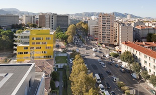 Le "pavillon jaune" de La Timone.