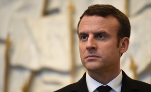 Emmanuel Macron, le 17 mai 2017. STEPHANE DE SAKUTIN