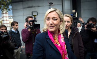 Marine Le Pen, présidente du FN, le 15 novembre 2014 à Paris.