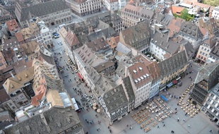 Centre ville de Strasbourg.