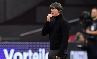 Joachim Löw lors de la défaite de l'Allemagne aux Pays-Bas (3-0), le 13 octobre 2018.