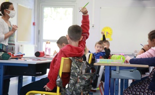 Dans une école maternelle du sud de la France, en septembre. (archives)