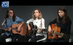 Théodore, Paul & Gabriel en live à "20 Minutes"
