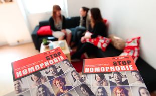 Marseille le 10 avril 2013 - L'association Le refuge " reçoit des jeunes homosexuels et transexuels qui sont victimes d'homophobie"