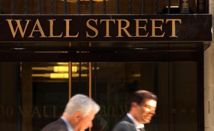 L'entrée de la bourse de New York, le 14 octobre 2014
