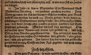 La restitution des aveux et du supplice de Peter Niers dans l'ouvrage « Exilium melancholiae » de Louis Garon (1669)
