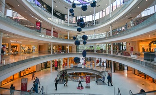 Le centre commercial Beaugrenelle dans le 15e arrondissement de Paris.