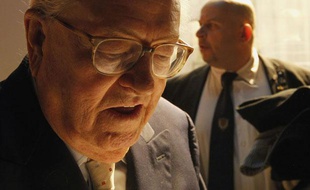 L'ancien président du Front national, Jean-Marie Le Pen, le 23 septembre 2012, à La Baule (Loire-Atlantique).