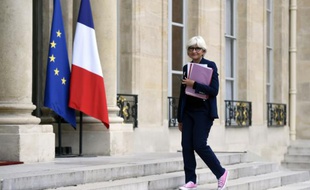 Laurence Tubiana, l'ambassadrice pour la France chargée des négociations pour le climat, le 25 août 2015, à Paris