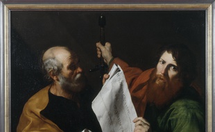 Jusepe de Ribera, Saint Pierre et saint Paul. Huile sur toile