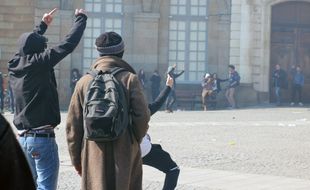 Illustration d'une manifestation contre la loi Travail, ici le 17 mars à Rennes.