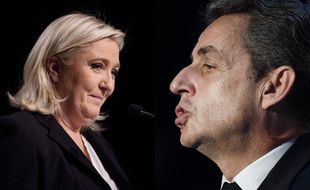 Marine Le Pen/Nicolas Sarkozy