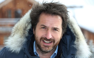 Edouard Baer au Festival de L'Alpe D'Huez, le 16 janvier.