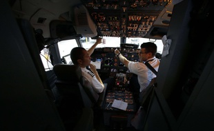 Illustration: un cockpit d'avion.