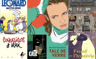 Patchwork de couvertures BD