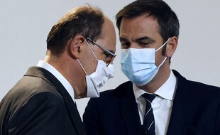Jean Castex et Olivier Véran.