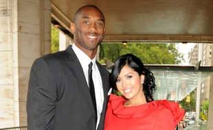 Le basketteur Kobe Bryant et son épouse Vanessa.