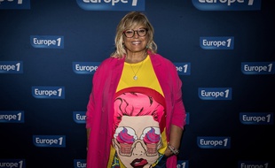 Laurence Boccolini à la conférence de rentrée d'Europe 1, en septembre 2018.