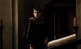 Stanley Weber sur le tournage des Borgia à Prague, en avril 2011