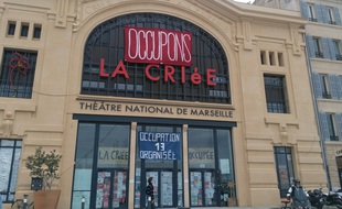 La Criée, scène nationale de théâtre à Marseille, est occupée depuis le 15 mars