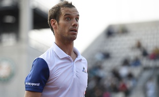 Richard Gasquet à Roland-Garros le 23 mai 2016.