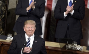 Donald Trump a prononcé son discours de politique générale face au Congrès le 28 février