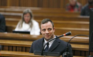 Oscar Pistorius lors de son procès à Pretoria le 8 juillet 2014