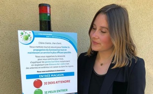 Emma Blais et son invention.