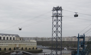 Illustration du téléphérique à Brest.