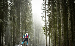 Martin Fourcade à la recherche de ses meilleures sensations.