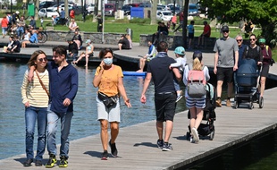 Photo d'illustration prise le 17 mai au bord du lac d'Annecy. PHILIPPE DESMAZES