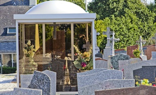 Photo d'illustration d'un cimetière de gens du voyage.