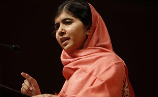 La Pakistanaise Malala Yousafzaï le 27 septembre 2013 à Cambridge.