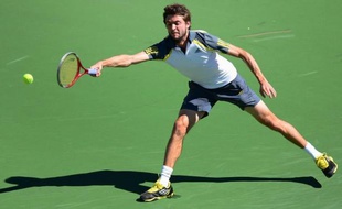 Gilles Simon, tête de série N.13, a été éliminé mercredi en 8e de finale du tournoi d'Indian Wells (dur) par le Sud-Africain Kevin Anderson, 37e mondial, 3-6, 6-1, 4-6.