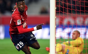 Nicolas Pepe a ouvert le score face à Saint-Etienne